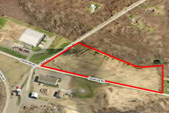 Centerville Road-Peck Road site aerial, Richland